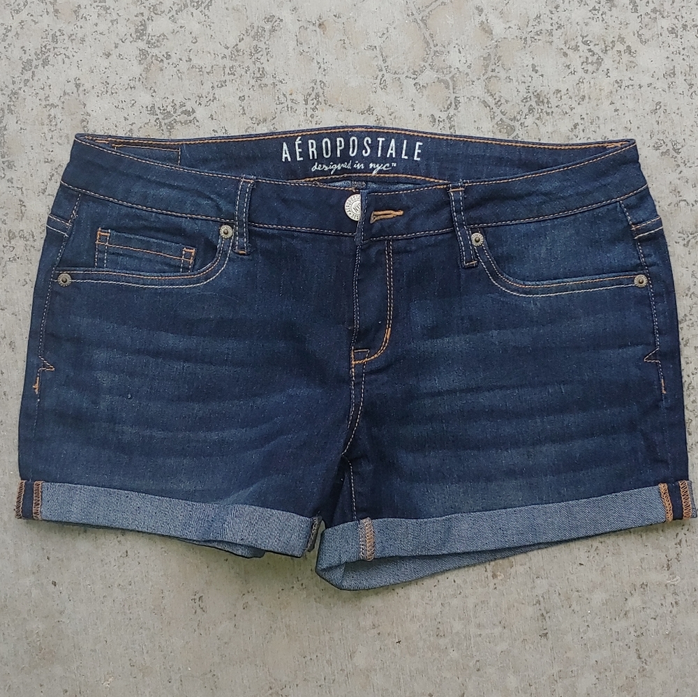 Midi Aeropostale denim shorts 6